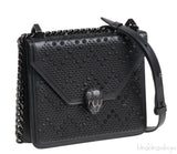 X Nicholas Kirkwood Black Serpenti Forever Crossbody Bag