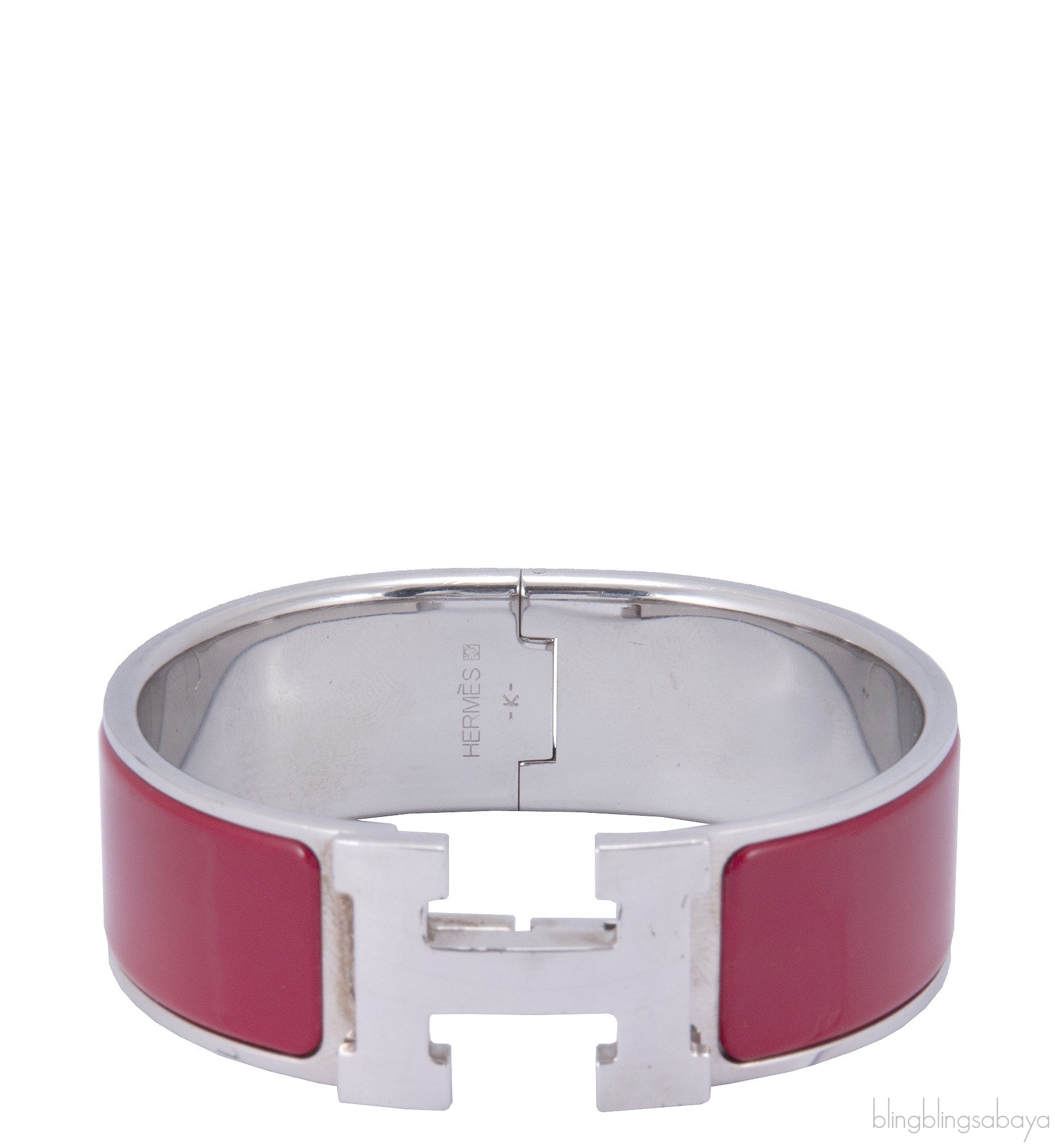 Red Clic Clac H Bracelet