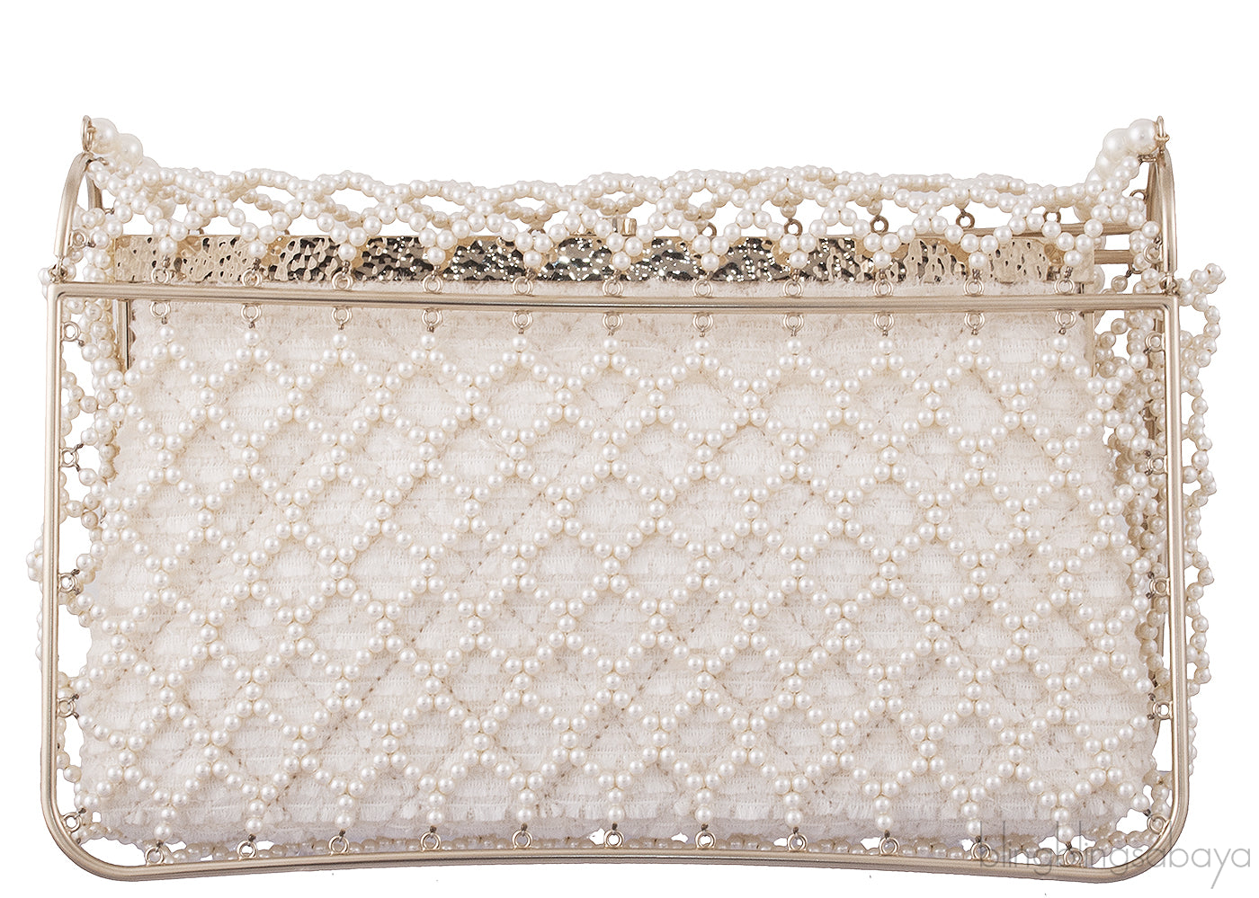 Cage Pearl Classic Flap Bag