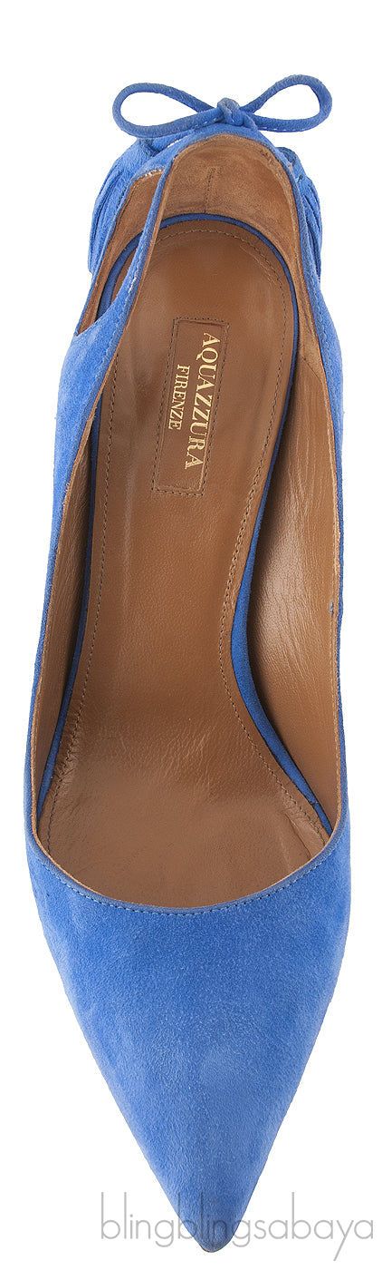 Blue Forever Marilyn Pointed Toe Heels