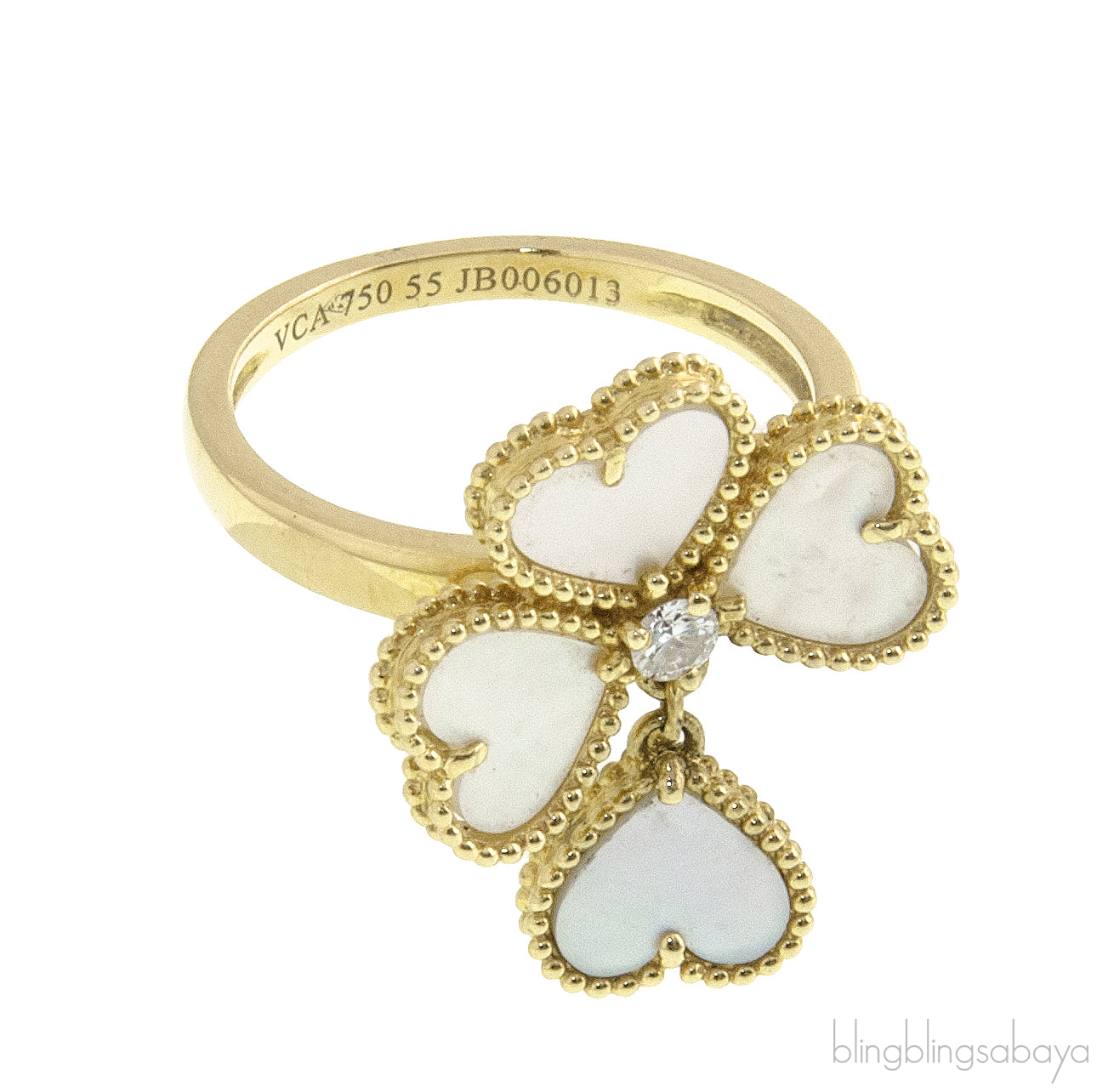 Sweet Alhambra Effeuillage Ring
