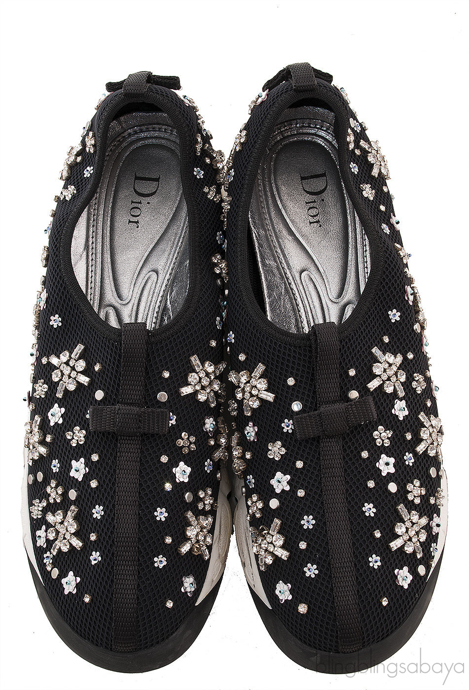 Black Dior Fushion Sneakers