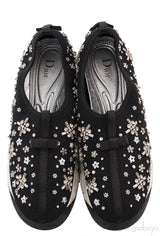 Black Dior Fushion Sneakers