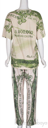 Dollar Print Top & Trouser