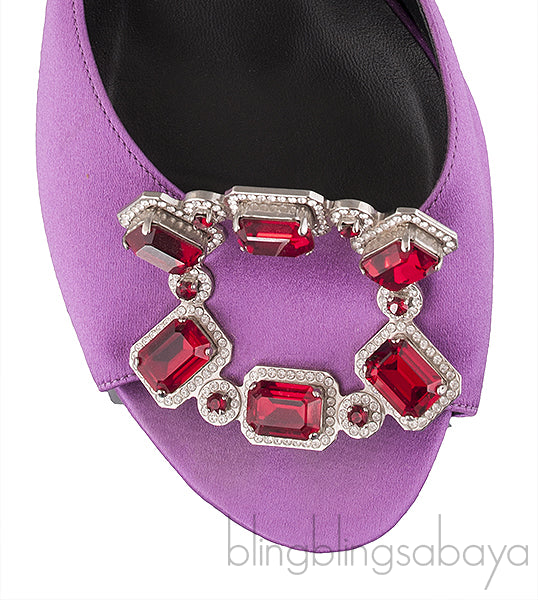 Sin Crown Jewel Purple Mule