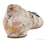 Butterfly Print Hangisi Flat