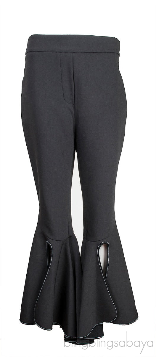 Black Wide Leg High Waisted Pants