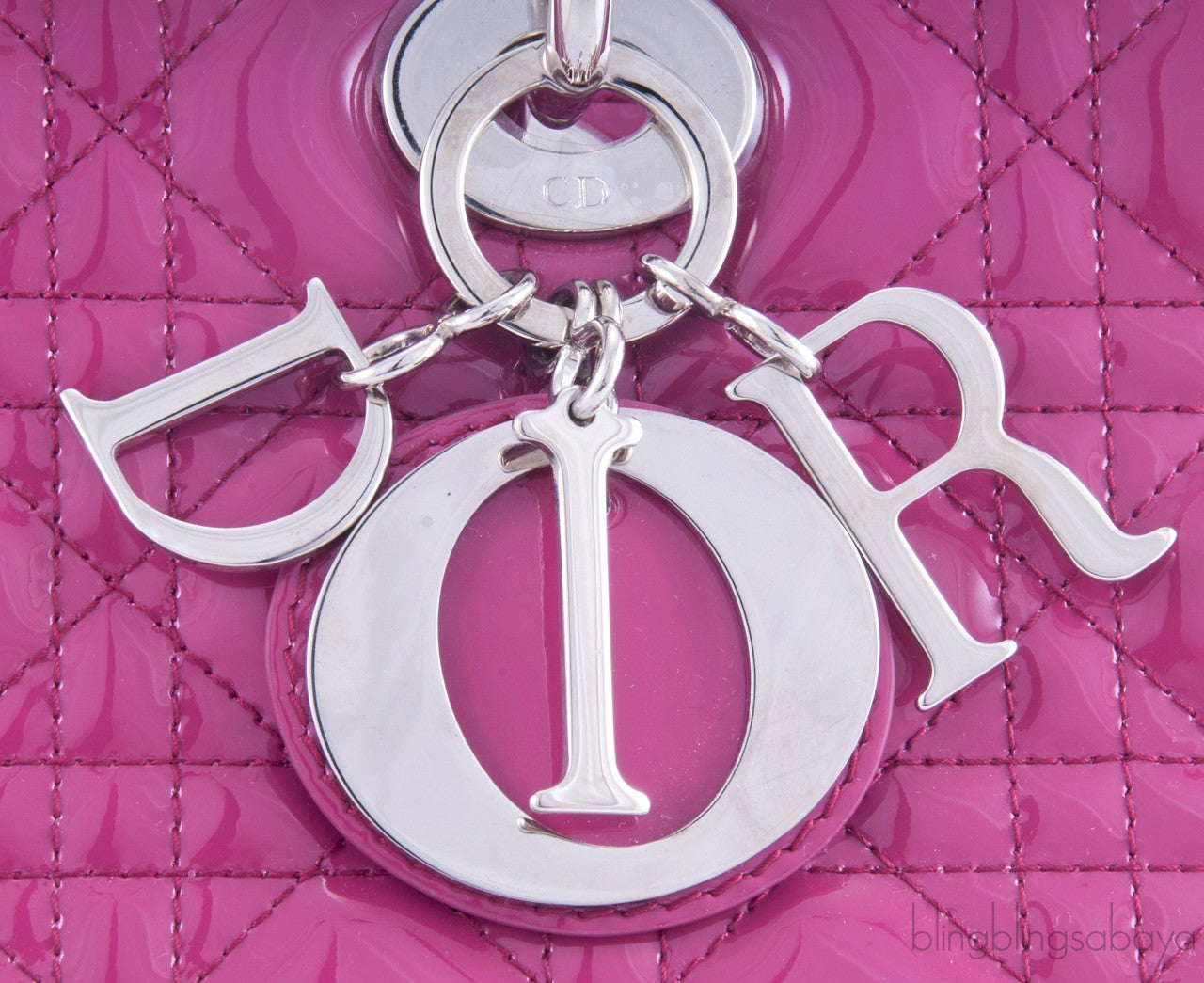 Patent Fuschia Pink Lady Dior