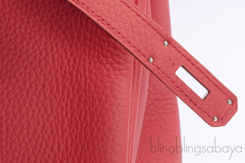 Birkin 35 Bougainvillier Taurillon Clem