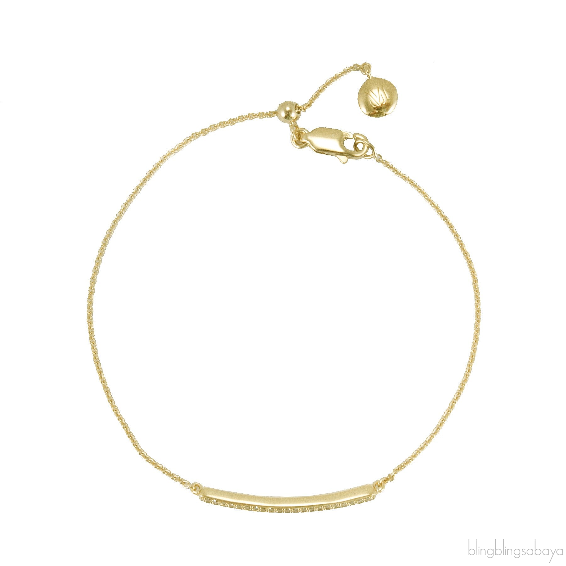 Skinny Short Bar Bracelet