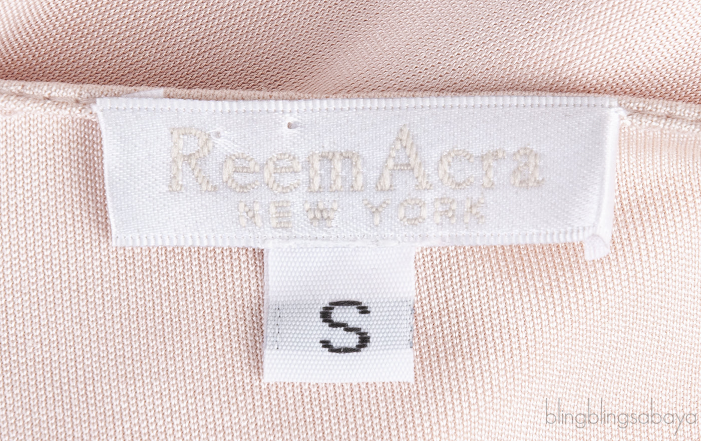 Nude Pearl & Crystal Embellished Kaftan