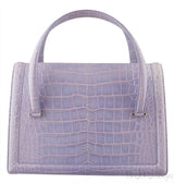 Christian Dior Mitzah Lilac  Crocodile Medium Tote