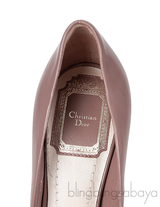 Bow Patent Peep Toe Pump