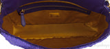 Baguette Purple Sequined Bag