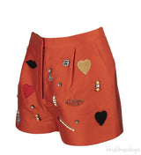 Stella McCarney Embellished Cotton-Blend Short L