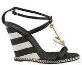 Coline Anchor Wedge Sandals