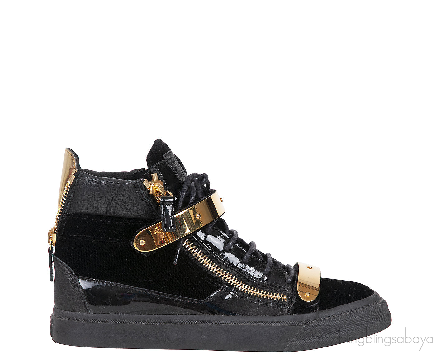 Black Coby High Cut Sneaker