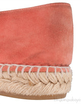 Coral Suede CC Cap Toe Espadrille