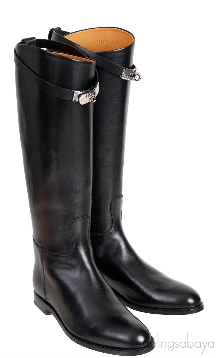 Black Jumping Shorter Boots