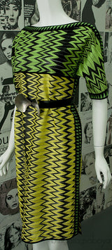 Black Sculptural Metal Bow Belt