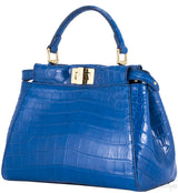 Mini Blue Crocodile Peekaboo