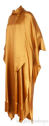 New Age Silk Kaftan Gown