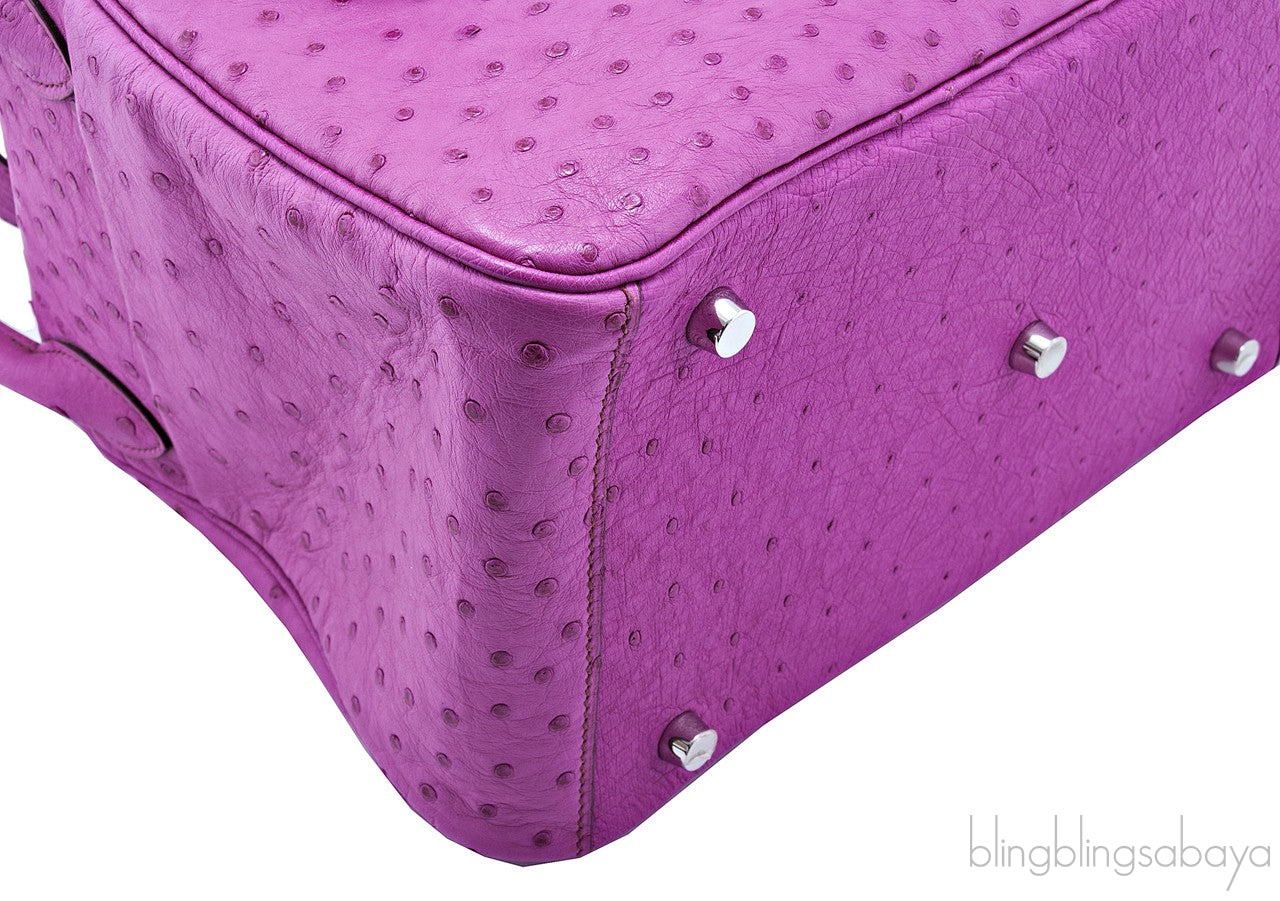 Lindy Ostrich Purple