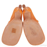 Bottega Veneta Brown Orange Mules & Clogs
