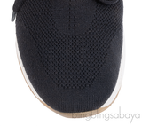 Loro Piana Black Flexy Walk Wish Wool Sneakers