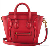 Red Nano Luggage Shoulder Bag