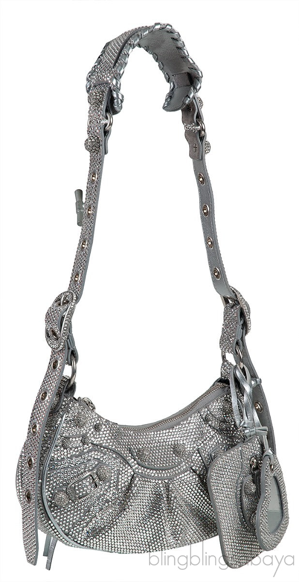 Le Cagole XS Rhinetone Shoulder Bag