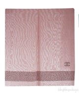 Old Pink Sequin Emb. Shawl