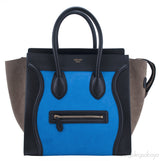 Mini Luggage Tricolor Blue