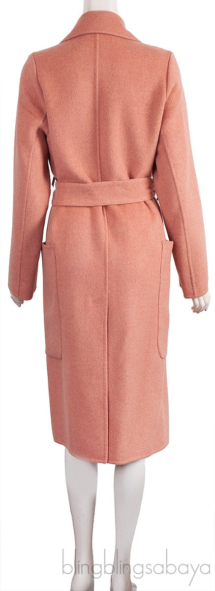 Carice Double Old Pink Coat