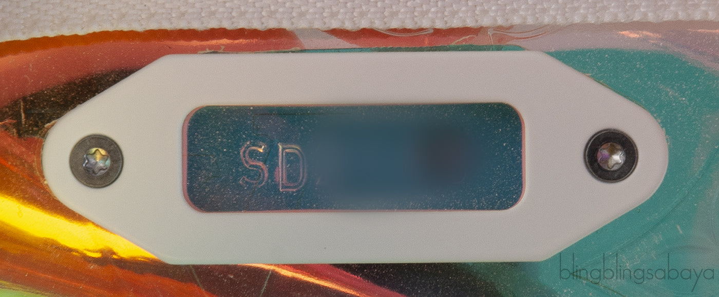 Virgil Prism Monogram Hologram Wristlet Bag