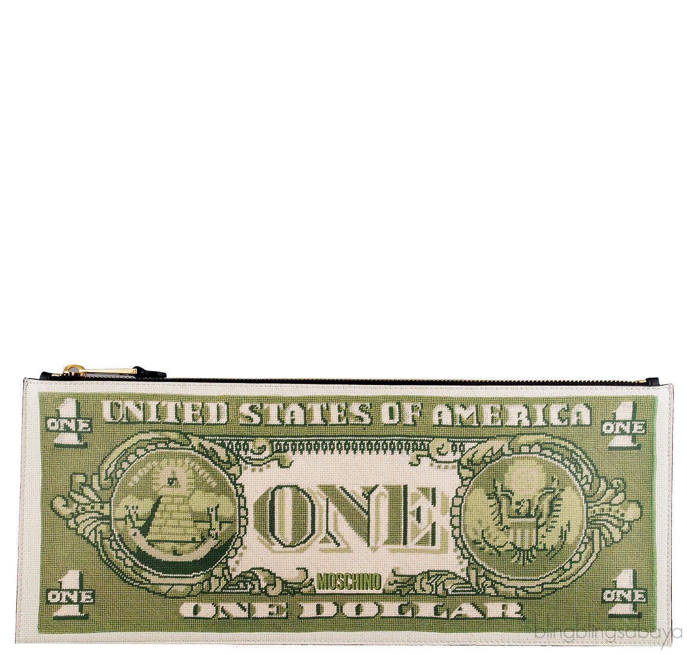 Dollar Bill Clutch Bag