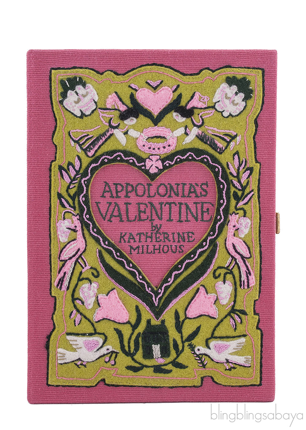 Appolonia\'s Valentine Embroidered Clutch*