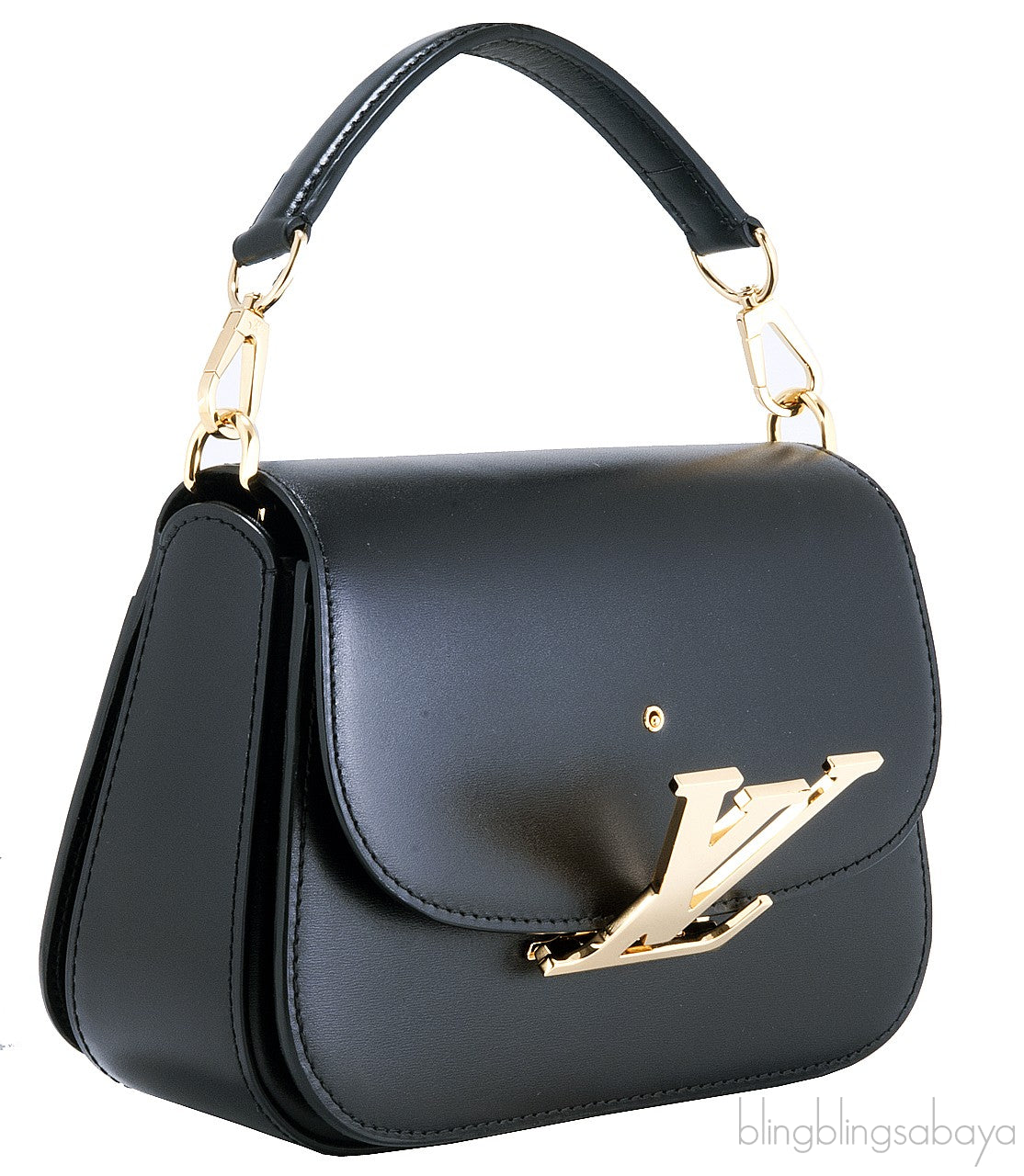 Vivienne Black Shoulder Bag