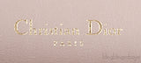 Lady Dior Pouch Warm Taupe Patent Cannage