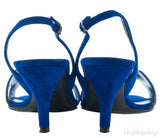 Night 70 Blue Slingback Sandals