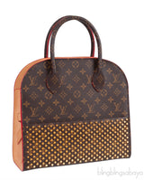 Monogram Pony Studded Shopping Bag