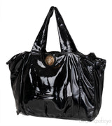 Hysteria Black Patent Leather Tote