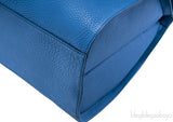 Blue Round Tube Bag