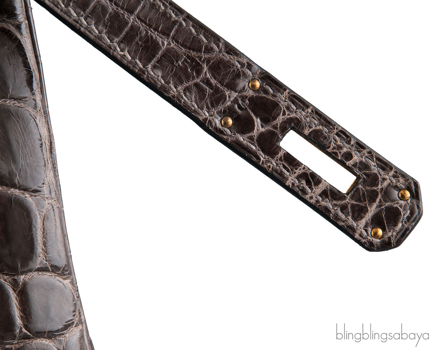 Birkin 30 Graphite Crocodile GHW