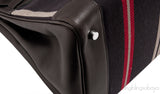Birkin 35 Ebene Leather & Canvas