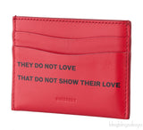 Red Card Holder