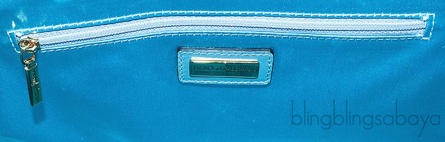 Miss Sicily Blue Watersnake Flap Bag