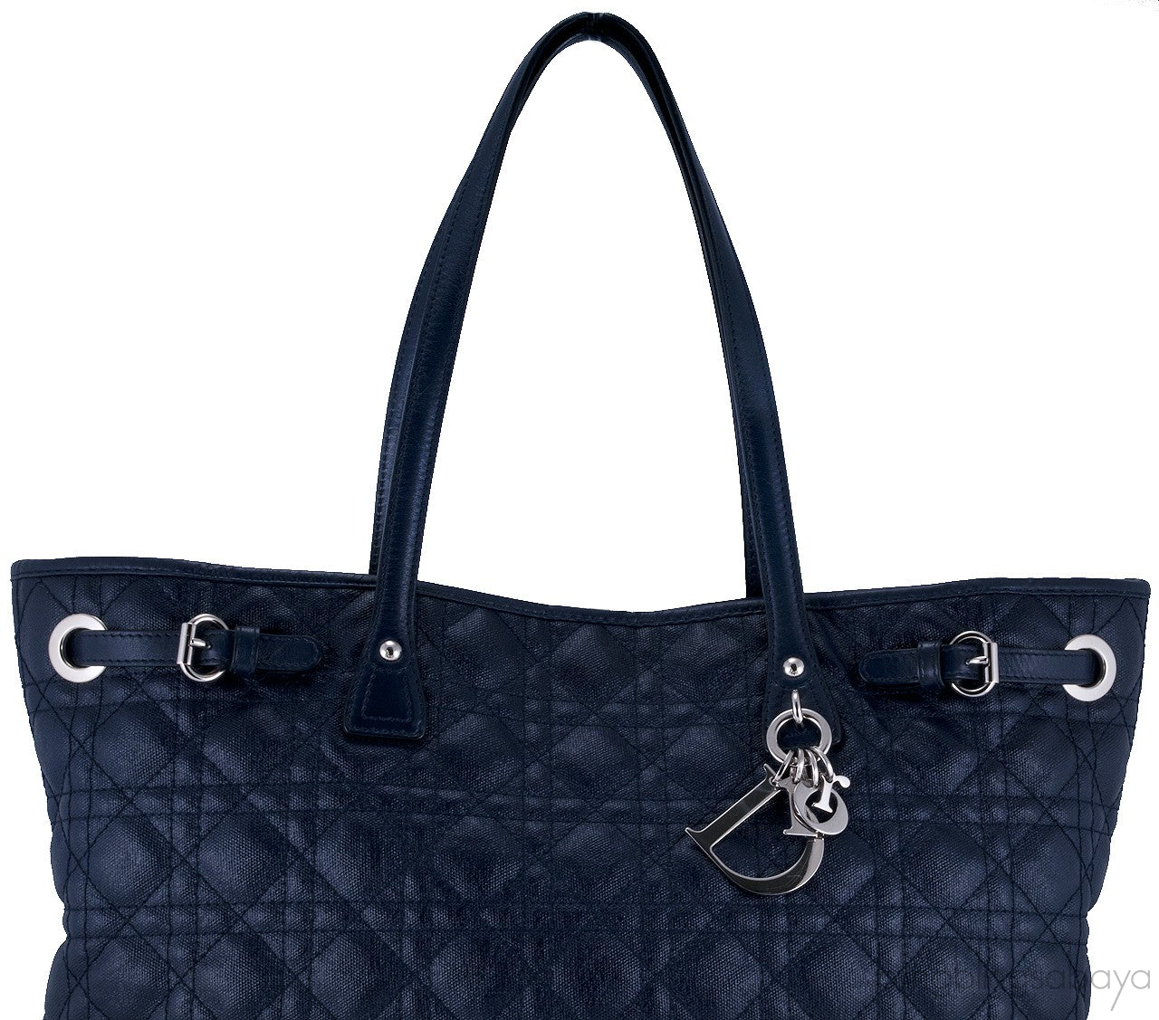 Dark Blue Panarea Shopping Tote