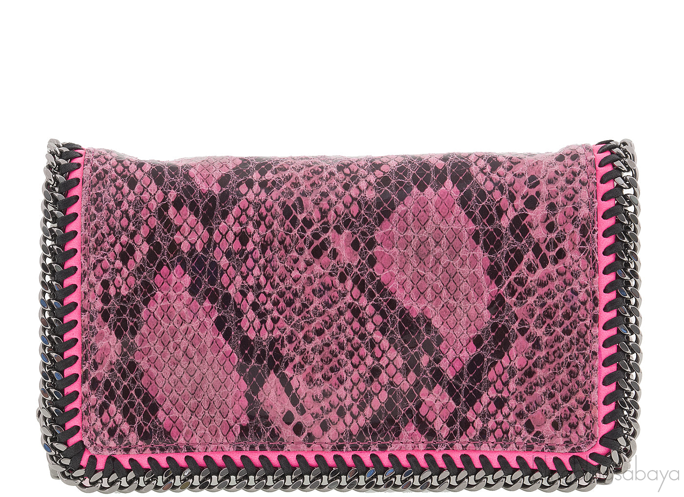 Falabella Python Effect Crossbody Bag