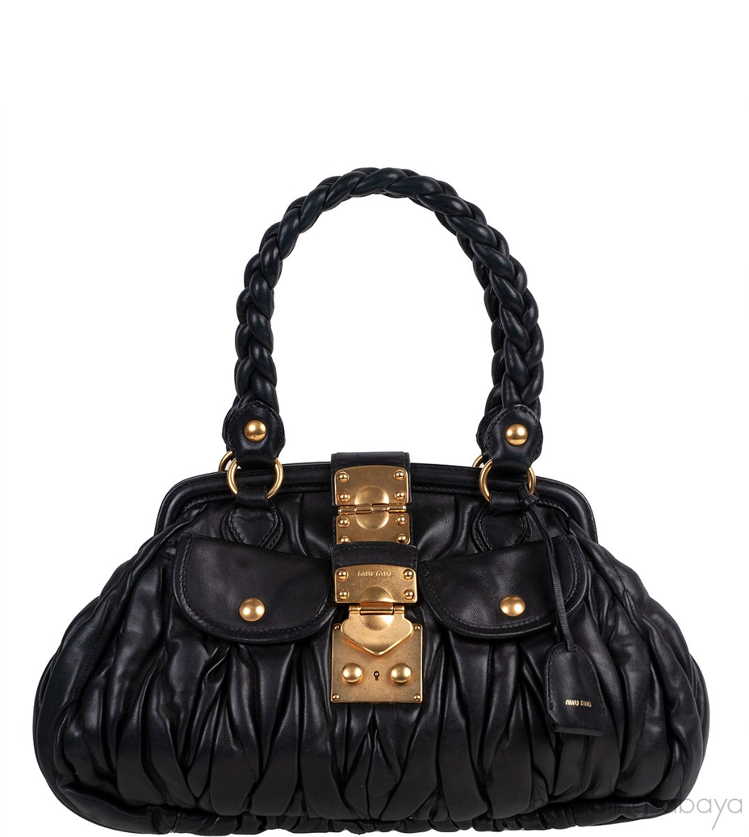 Matelasse Nappa Leather Shoulder Bag